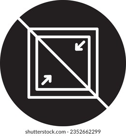 Fabric Specification Vector Icon - Anti Shrinkage