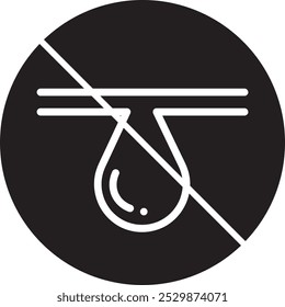 Fabric Specification Vector Icon - Anti Color Fading