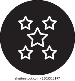 Fabric Specification Vector Icon - Five Stars Grade