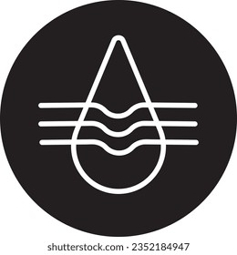 Fabric Specification Vector Icon - Sweat Absorbing