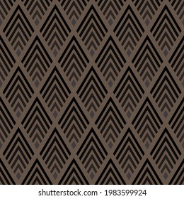 Fabric striped pattern ,maze way to mystery in brown tone