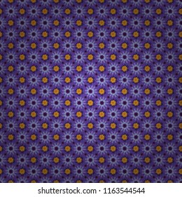 Fabric for summer tropical holiday. Vector background with flowers. Lovely seamless pattern. Abstract seamless bright background from picturesque stylized white, orange and green flowers.