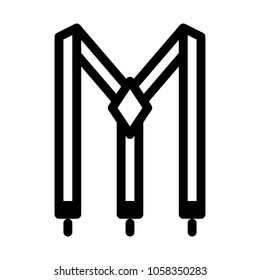 Fabric Suspenders or Braces