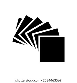 fabric swatches dressmaking fashion glyph icon vector. fabric swatches dressmaking fashion sign. isolated symbol illustration