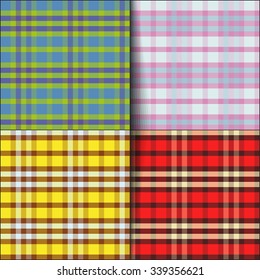 fabric tartan seamless pattern