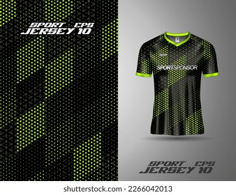 Fabric textile design front view for sport tshirt soccer jersey mockup extreme sport jersey team, motocross, racing, cycling, fishing, diving, leggings, football, gaming