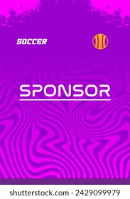 Fabric textile design for Sport t-shirt, Soccer jersey for football club