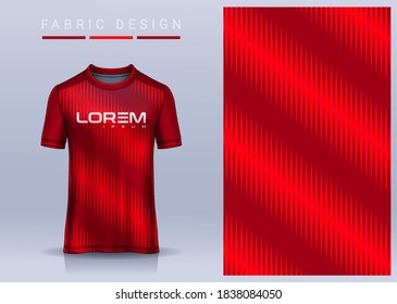 Tela textil para camiseta deportiva, camiseta deportiva, jersey de fútbol para club de fútbol. vista frontal y posterior uniforme.