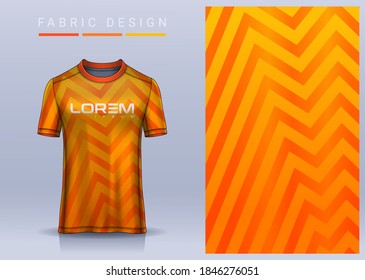 Tela textil para camiseta deportiva, camiseta deportiva, jersey de fútbol para club de fútbol. vista frontal y posterior uniforme.