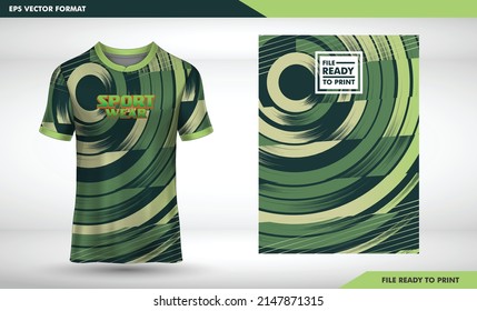 Fabric textile for Sport t-shirt ,Soccer jersey mockup for football club. uniform front view