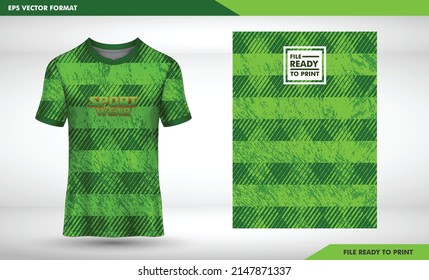 Fabric textile for Sport t-shirt ,Soccer jersey mockup for football club. uniform front view