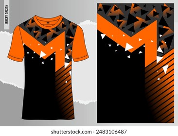 Tela textil para camiseta deportiva, maqueta de camiseta de fútbol para club deportivo. vista frontal uniforme.