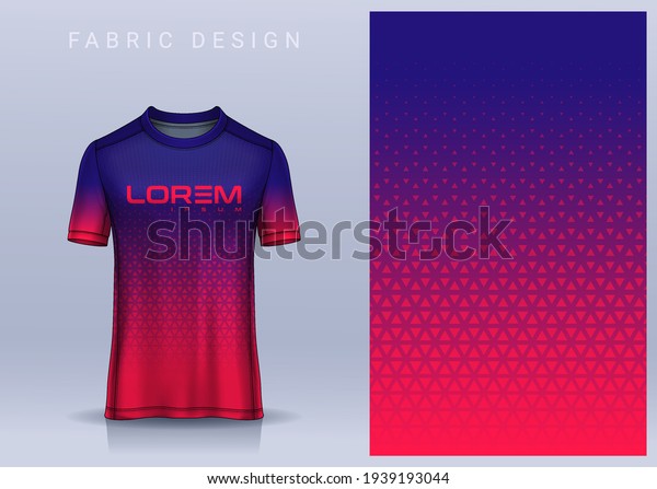 Fabric textile for Sport t-shirt\
,Soccer jersey mockup for football club. uniform front\
view.