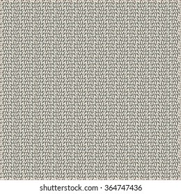 Fabric texture background. Monochrome. Wallpaper. Abstract vector.