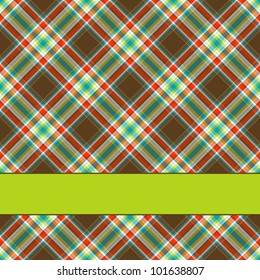 Fabric texture background with room for your text, greeting card