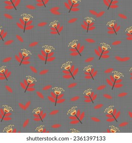 fabric texture with beautiful seamless floral motifs, suitable for printing, wrapping, fabric motifs, and so on