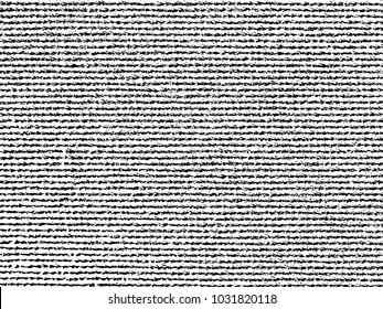 Fabric texture. Cloth knitted, cotton, wool background. Vector background. Grunge rough dirty background. Brushed black paint cover. Renovate wall frame grimy backdrop. Empty