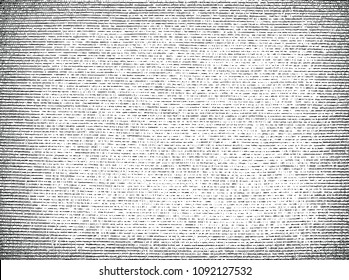 Fabric texture. Cloth knitted, cotton, wool background. Vector background. Grunge rough dirty background. Brushed black paint cover. Renovate wall frame grimy backdrop. Empty
