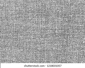 Fabric texture. Cloth knitted, cotton, wool background. Vector background. Grunge rough dirty background. Brushed black paint cover. Renovate wall frame grimy backdrop. Empty.Pattern