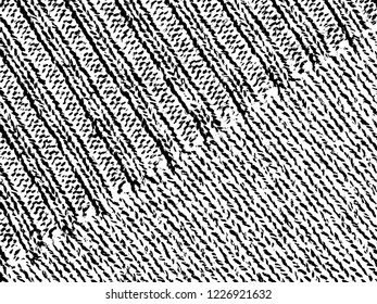 Fabric texture. Cloth knitted, cotton, wool background. Vector background. Grunge rough dirty background. Brushed black paint cover. Renovate wall frame grimy backdrop. Empty.Pattern
