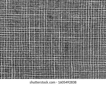 Fabric texture. Cloth knitted, cotton, wool background. Vector background.  Distress urban used texture.canvas