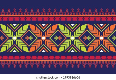 Fabric Texture Clothing Tribal Geomatric Design Stock Vector (Royalty ...