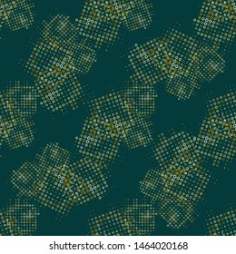 Fabric texture. halftone texture seamless pattern modern style. Halftone background. 