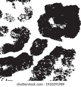Fabric texture. Leopard print.  Vector background. For design and decorate backdrop.