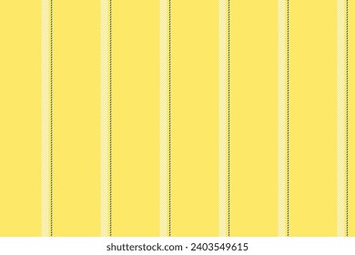 Fabric texture pattern of vector background seamless with a vertical lines textile stripe in yellow and alice blue colors.