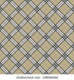 fabric texture in a square pattern seamless diagonal vector illustration