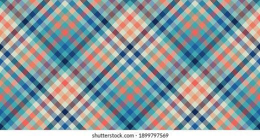 textura de tela del ornamento diagonal repetible de gingham tradicional de cuadros, colores de viejos carteles de los años 50 para manteles, camisas, ropa, vestidos, tartán