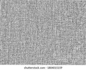 Fabric texture.  Vector background.  Distress urban used texture.canvas