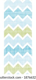 Fabric textured chevron stripes vertical seamless pattern background
