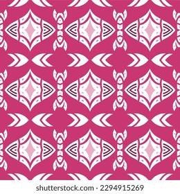 The fabric tile with a modern geometry style and seamless pattern has a unique retro geometric design that makes a great backdrop for any room.