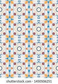 Fabric Tile Pattern Decorative Design
