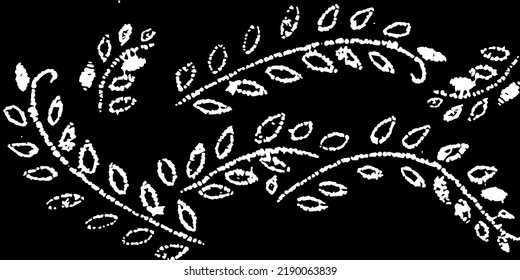 fabric The traditional cloth from  Borneo "Kalimantan", Indonesia is called “sasirangan” full of color and abstract pattern line dot leaf white black wallpaper vector for background texture