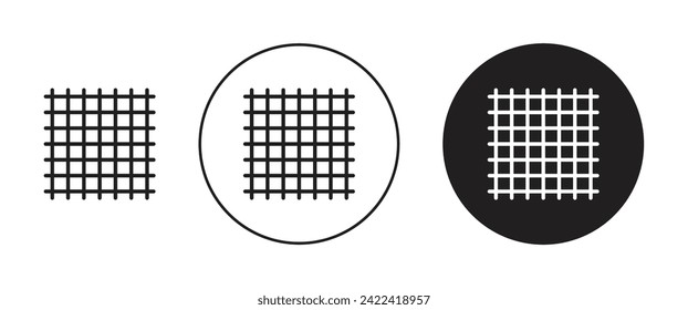 Juego de Ilustración de Vectores de Tela. Firma de seda suave gruesa adecuado para aplicaciones y estilo de diseño de la interfaz de usuario de sitios web.
