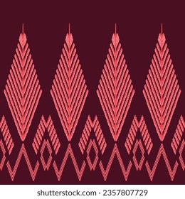 fabric vector pattern. seamless geometric pattern. abstract vector illustration