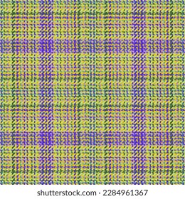 Fabric vector plaid. Background check textile. Tartan seamless texture pattern in turquoise and green colors.
