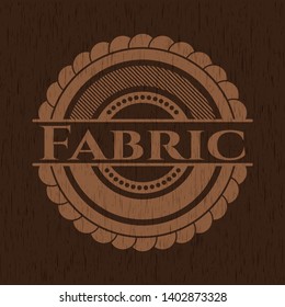 Fabric wooden signboards. Vector Illustration.