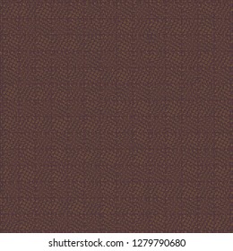 Fabric of wool, colored in dark red and gold. Blanket with a subtle pattern of plaid. Vector illustration.
