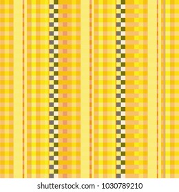 Fabric with yellow pinstripes