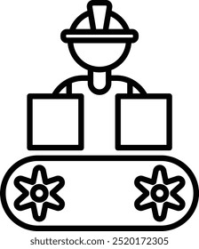 Fabrication icon design for personal commercial use