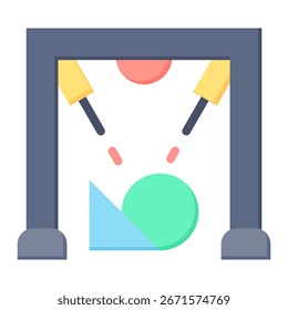 Fabrication Icon Element For Design