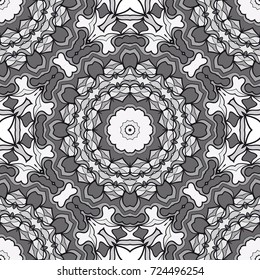 fabulous abstract background. monochcrome vector illustration. design for wallpaper, fabric print
