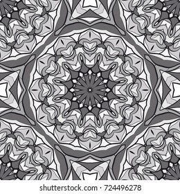 fabulous abstract background. monochcrome vector illustration. design for wallpaper, fabric print