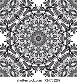 fabulous abstract background. monochcrome vector illustration. design for wallpaper, fabric print