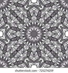fabulous abstract background. monochcrome vector illustration. design for wallpaper, fabric print