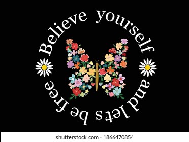 fabulous always daisy spring dreamer butterflies and daisies positive quote flower design margarita 
mariposa
stationery,mug,t shirt,phone case fashion slogan  style spring summer sticker and etc 