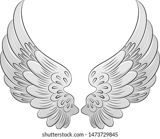 fabulous angel wings Valentine's day